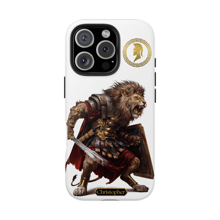 Maximus the Lion – Gladiator of the Arena - iPhone Case