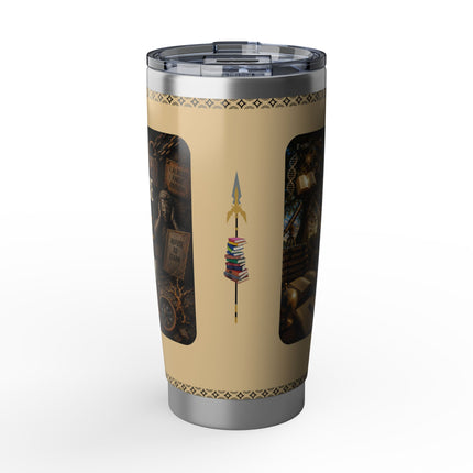 Ignorance is Curable - Stupidity is Terminal - 20oz tumbler