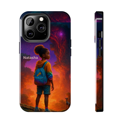 Limitless Wonder - Girl - iPhone Case - personalized