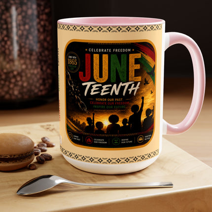 Celebrate Freedom Juneteenth - 15oz mug