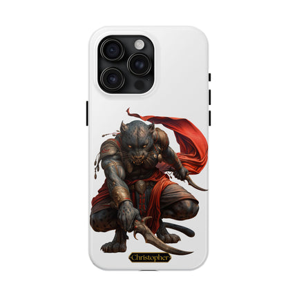 Kofi the Panther – Blade of the Night - iPhone Case