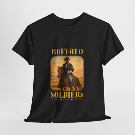 Buffalo Soldiers - Pride Valor Legacy – t-shirt