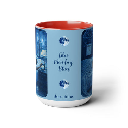 Blue Monday Blues - 15oz mug