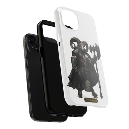 Caelan the Ram – Warden of the Clans - iPhone Case