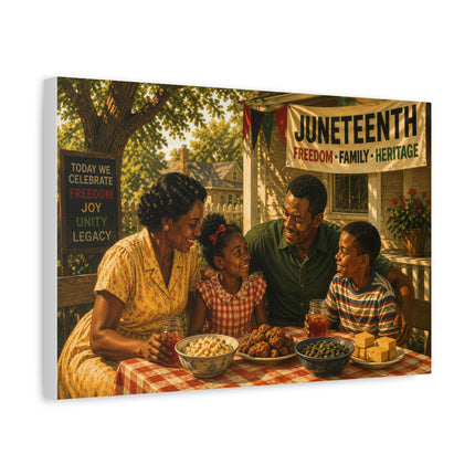 Juneteenth Americana - canvas print