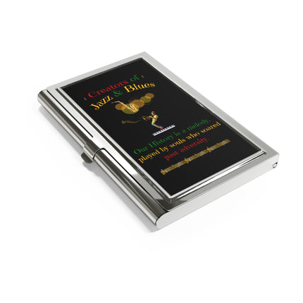 Creators of Jazz & Blues - business card holder