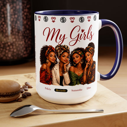 My Girls™ Personalized 15oz Mug