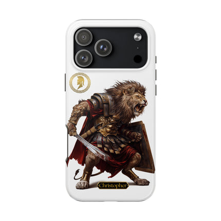 Maximus the Lion – Gladiator of the Arena - iPhone Case