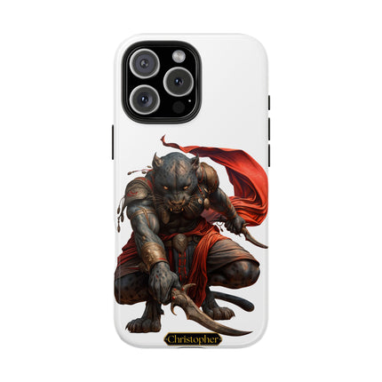 Kofi the Panther – Blade of the Night - iPhone Case