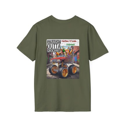 Straight Outta Groceries - Making It Rain… Coupons - tshirt