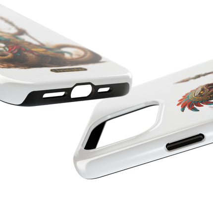Xolotl the Cobra – Serpent of the Sun Temple - iPhone Case