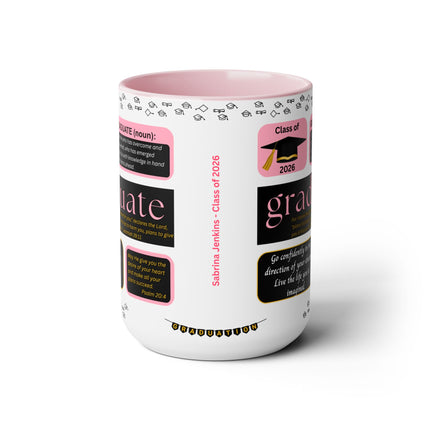 Graduation Mug - Class of 2026 - 15oz - color