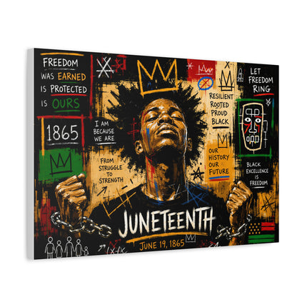Juneteenth Urban - canvas print