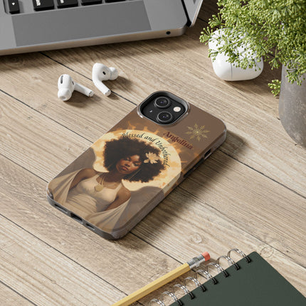 Blessed and Unbothered - iPhone Case - personalized
