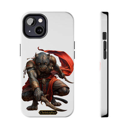 Kofi the Panther – Blade of the Night - iPhone Case