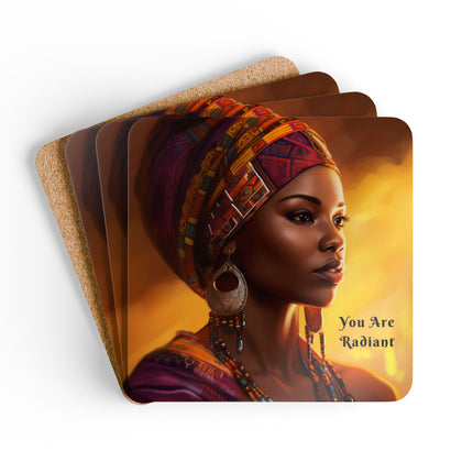 You Are Radiant - coaster set