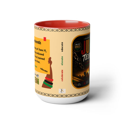 Celebrate Freedom Juneteenth - 15oz mug