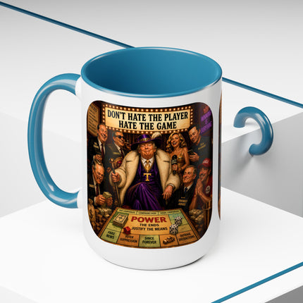 Don't Hate The Player - Hate The Game - 15oz mug