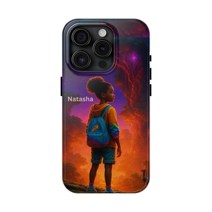 Limitless Wonder - Girl - iPhone Case - personalized