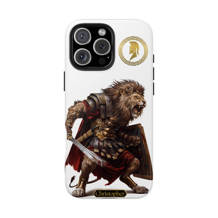 Maximus the Lion – Gladiator of the Arena - iPhone Case