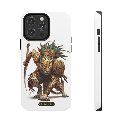 Tezcatl the Jaguar – Shadow of the Sun - iPhone Case