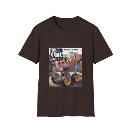 Straight Outta Groceries - Making It Rain… Coupons - tshirt