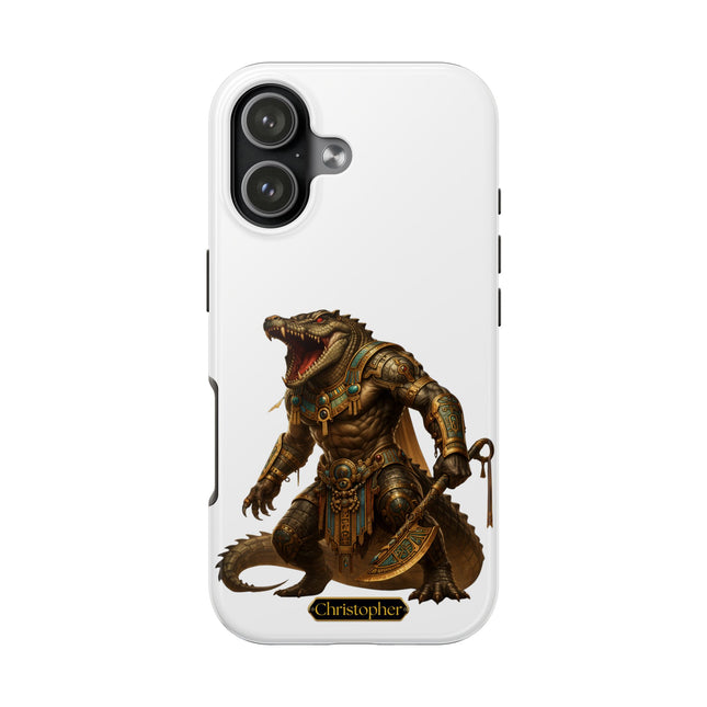 Sobek the Crocodile – Guardian of the Nile - iPhone Case