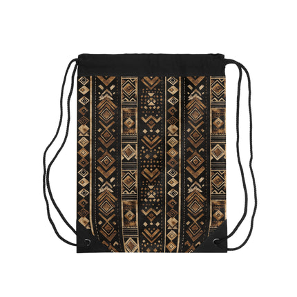 Majestic Mudcloth - drawstring tote bag