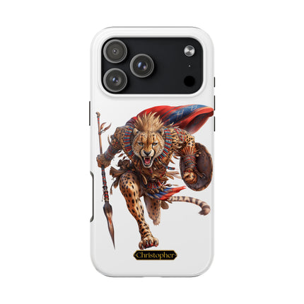 Jabari the Cheetah – Lightning of the Plains - iPhone Case