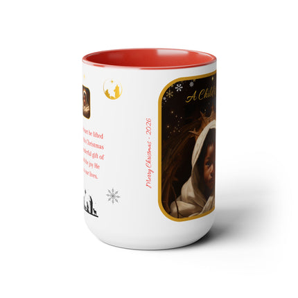 A Child is Born - mug - 15oz