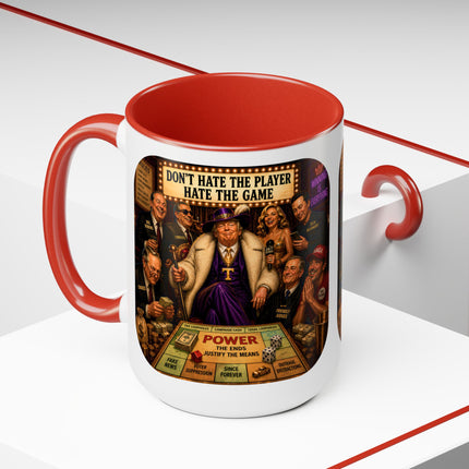 Don't Hate The Player - Hate The Game - 15oz mug
