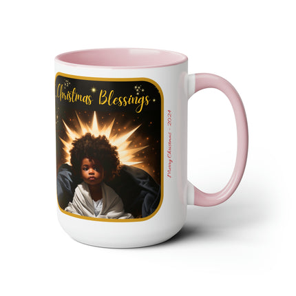 Christmas Blessings - mug - 15oz