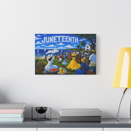 Juneteenth Gullah Gathering Canvas Print
