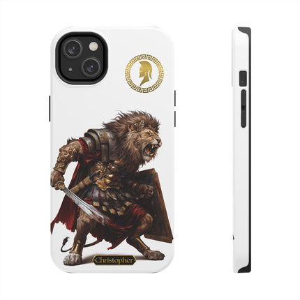 Maximus the Lion – Gladiator of the Arena - iPhone Case