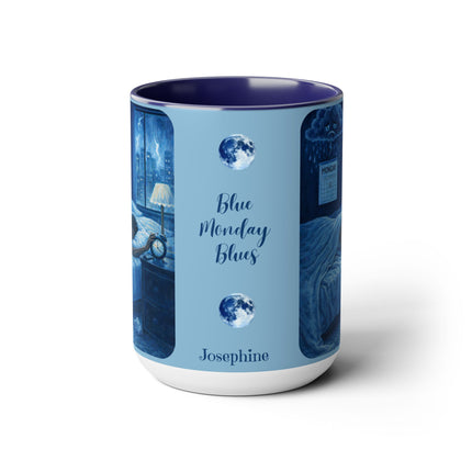 Blue Monday Blues - 15oz mug