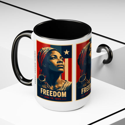 Juneteenth Freedom - 15oz Mug