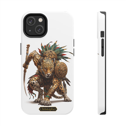 Tezcatl the Jaguar – Shadow of the Sun - iPhone Case