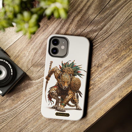 Tezcatl the Jaguar – Shadow of the Sun - iPhone Case