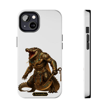 Sobek the Crocodile – Guardian of the Nile - iPhone Case