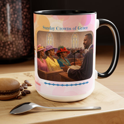 Sunday Crowns of Grace - 15oz mug