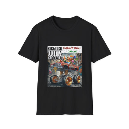 Straight Outta Groceries-2 - Making It Rain… Coupons - tshirt