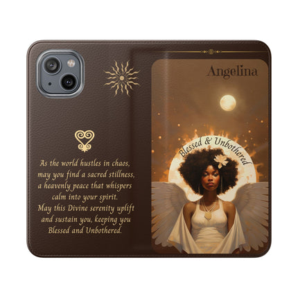 Blessed and Unbothered - iPhone Flip Case