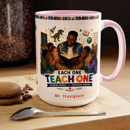 Each One Teach One - 15oz Mug - male