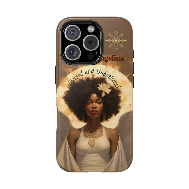 Blessed and Unbothered - iPhone Case - personalized