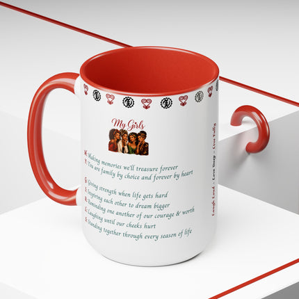 My Girls™ Personalized 15oz Mug