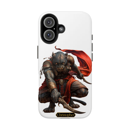 Kofi the Panther – Blade of the Night - iPhone Case