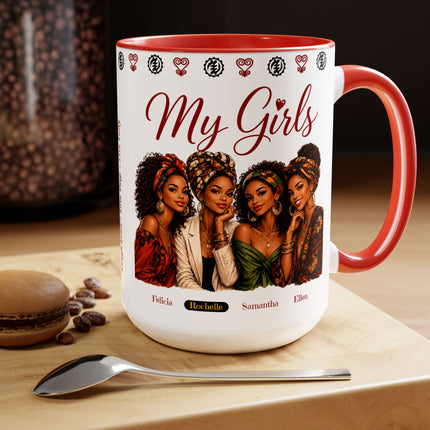 My Girls™ Personalized 15oz Mug