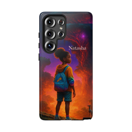 Limitless Wonder - Girl - Samsung Galaxy phone case - personalized