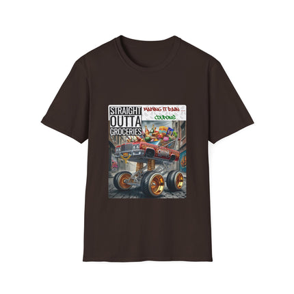 Straight Outta Groceries-2 - Making It Rain… Coupons - tshirt