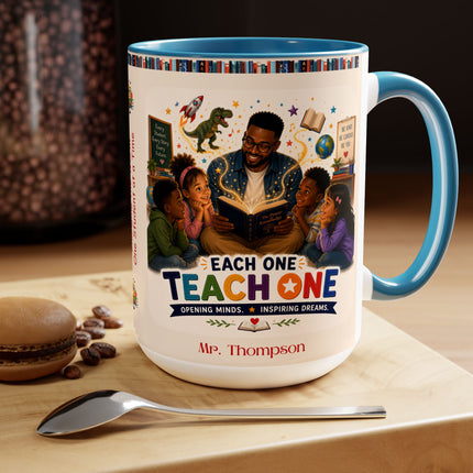 Each One Teach One - 15oz Mug - male